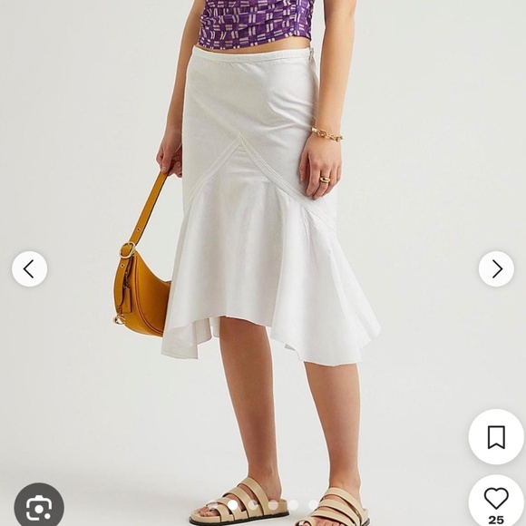 Cariño Skirt Gimaguas in light grey/blue - Picture 4 of 4